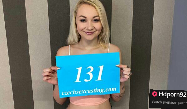 Czech Sex Casting – Marilyn Sugar – Sweet titted blonde fed some cock – 131