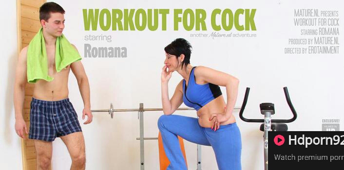 Mature NL – Romana E – The Naughty Gym Instructor