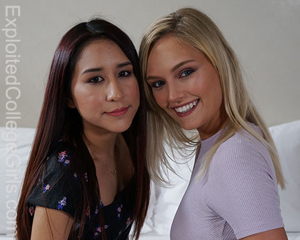 ExploitedCollegeGirls – Winter Bell And Vanessa Voxxx – Threeway