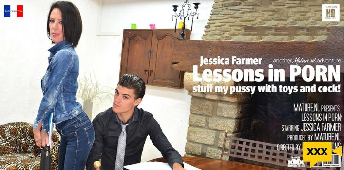 Mature NL – Jessica Farmer – Analsex, selffisting fucking, sucking and stuffing her pussy with toys is what this mom craves!