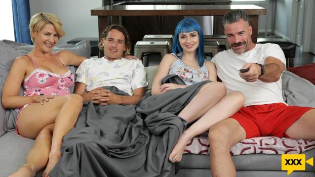 Family Swap – Jewelz Blu & Kit Mercer – Daddy Gives Gold Stars