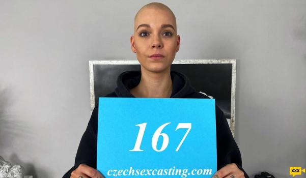 CzechSexCasting – Enigma Silky – Shaved head girl in casting fuck dream – E167