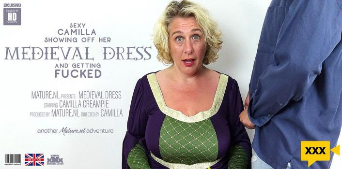 Mature NL – Camilla – Big breasted Camilla gets fucked in her medieval dress