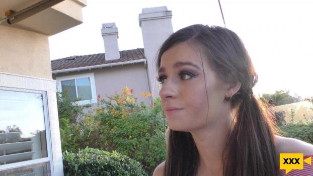 Brunette Avery Moon Fucks BFs Dad Just For Fun