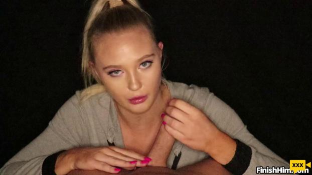 Finish Him – Paisley Porter – POV Blowjob