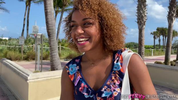 French Step Cousin Visits Miami – Milu Blaze