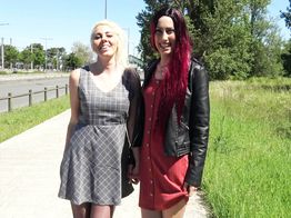 jacquieetmicheltv – Little fun contest between Carlie and Aude …