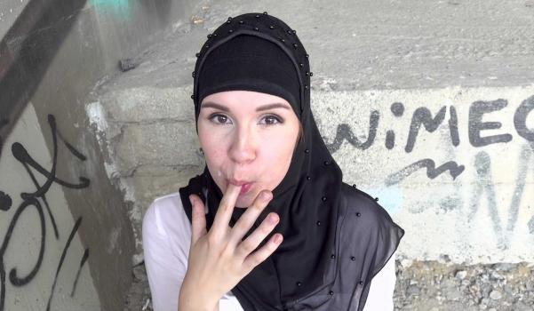 SexWithMuslims – Izzy Dark – Outdoor quickie with muslim wife – E154