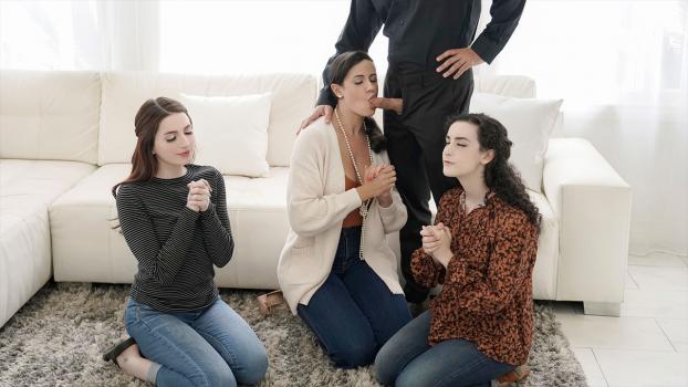 Freeuse MILF – Penny Barber, Aria Carson & Lyra Lockhart – Polygamy