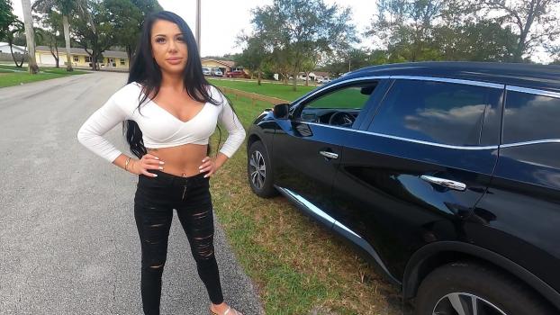 Bang!RoadsideXXX – Gianna Grey Is Stranded With A Flat Tire And Fucks Her Way Out Of It!