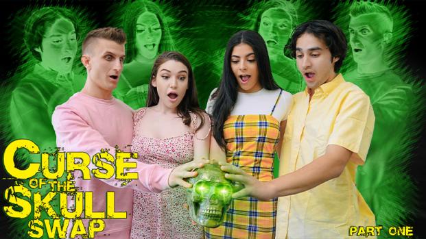 Sis Swap – Angel Gostosa & Lily Lou – Curse of the Skull Swap Pt. 1