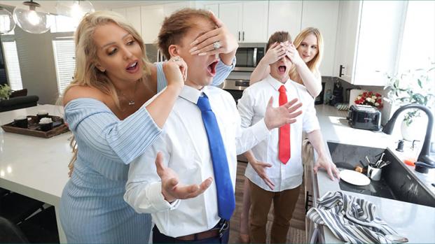 Mom Swap – Alura Jenson & Audrey Madison – Home Run at Home