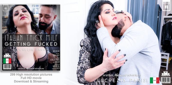 MatureNL – Fucking Italian Thick MILF Lucrezia Parisi in her livingroom
