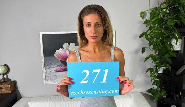 CzechSexCasting – Angel Sky ​- Skinny blonde makes the most of a casting fuck