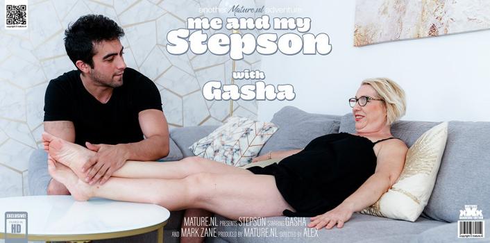 MatureNL – Gasha - Young guy seducing his stepmom Gasha while his dad is at work