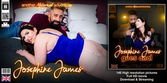 MatureNL - MILF Josephine James gets fucked in the ass and squirts with desire