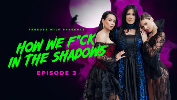 FreeuseMILF – Kenzie Love, Reagan Foxx & Crystal Rush – Brides of Dracula