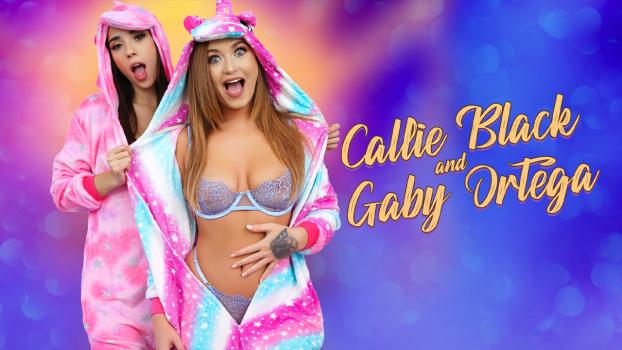 FamilyStrokes – Callie Black & Gaby Ortega - My Little Slutties