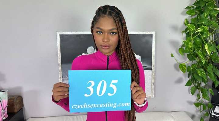 CzechSexCasting – Sara Isabel – Hot latina with braids and sexy ass fucks at a casting – E305