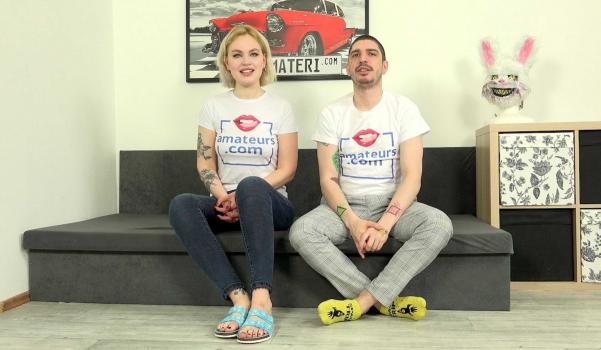 AmateriPremium – Greta Foss – He met a horny blonde Greta Foss at a swingers party
