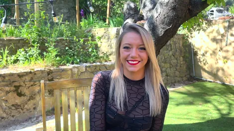 jacquieetmicheltv – Ashley, the beauty from Cassis, sucks like a boss!