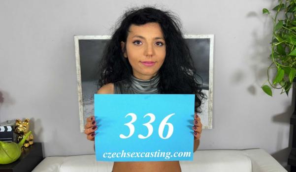 CzechSexCasting – Mini Mitzi – Sexy brunette likes exhibitionism, latex and sex – E336