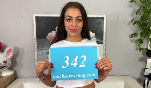 CzechSexCasting – Alia Star – Cute brunette with sexy butt is not ashamed to pose naked – E342
