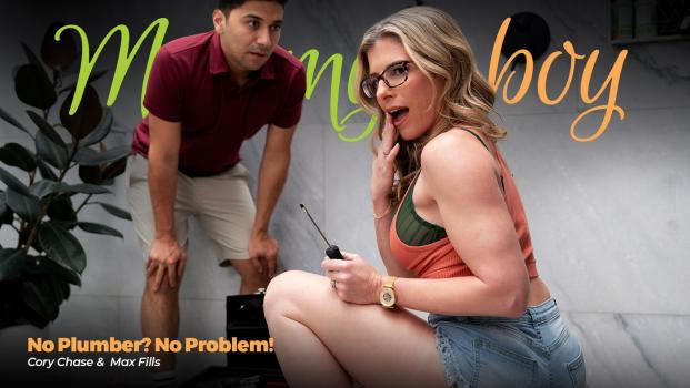 Mommy’sBoy – Cory Chase – No Plumber? No Problem!