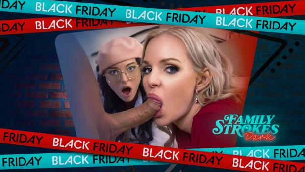 FamilyStrokes – Khloe Love & Carina Blair – How I Convinced My Kinky Step-Parents to Let Me Join Them