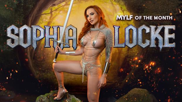MylfOfTheMonth – January Spotlight: Sophia Locke is so Good at Handling a Sword That She Needed Armor