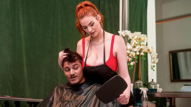 BrazzersExxtra – Abigaiil Morris – Barber Shop Boning